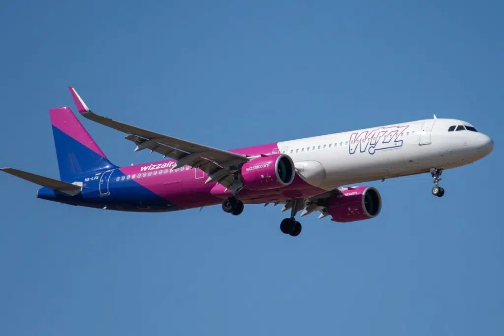 Un A321neo de Wizz Air - crédit : Wizz Air
