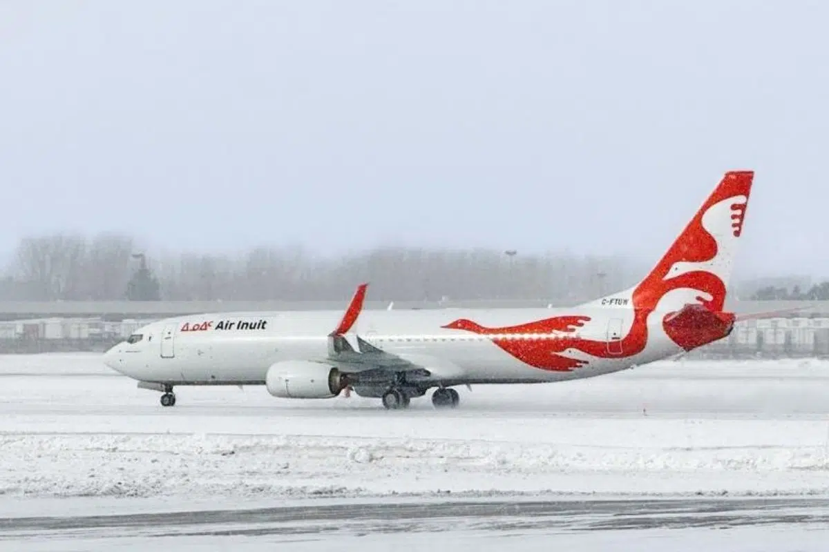 Ce Boeing 737 ne ressemble à aucun autre que vous n’ayez jamais rencontré puisqu'il a été adapté pour répondre aux contraintes de l'Arctique canadien