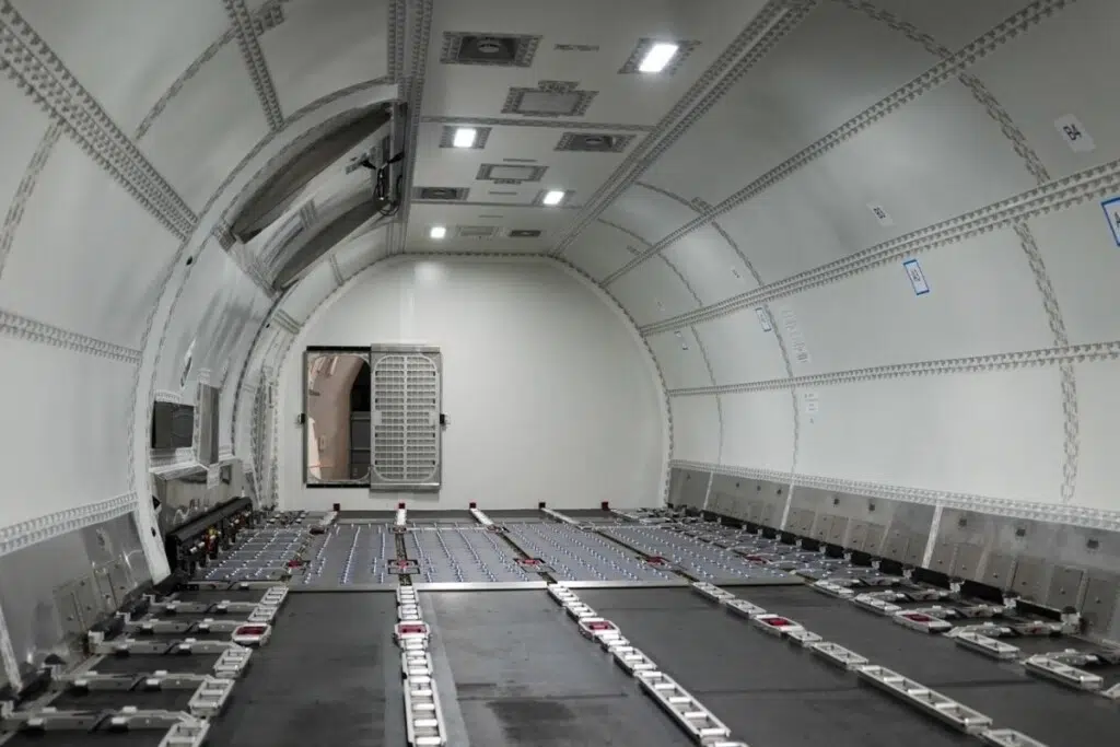 Partie Fret du 737-800NG d'Air Inuit.