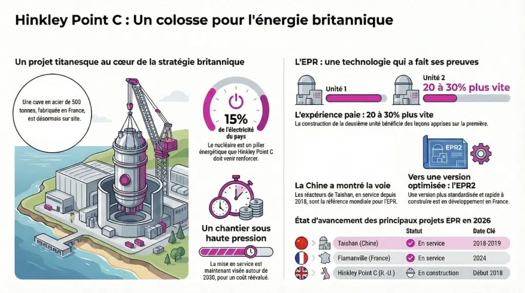 Hinkley Point C : Un projet stratégique - infographie