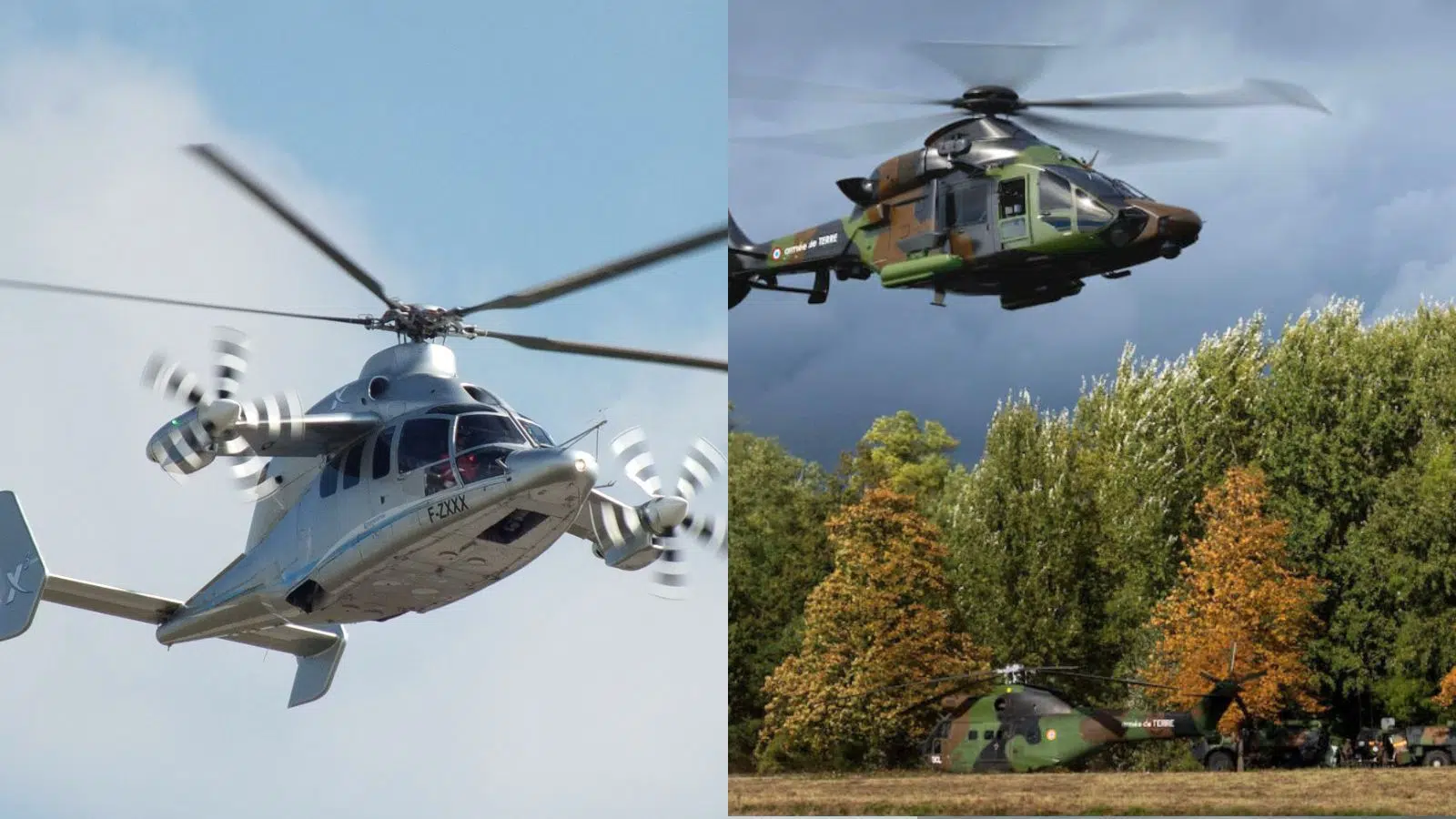 Airbus a deux cordes à son arc avec 2 visions très différentes (et complémentaires) pour l'avenir de l'hélicoptère militaire en Europe