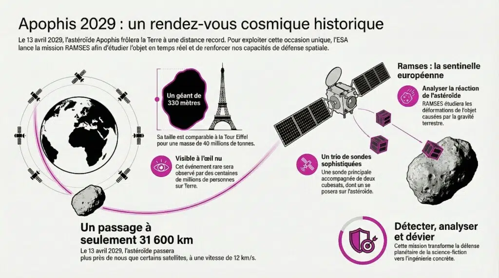 Résumé en un coup d'oeil sur la mission Ramses