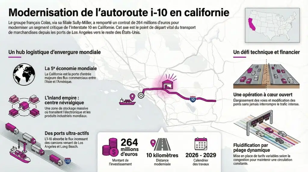 Modernisation de l'autoroute i-10
