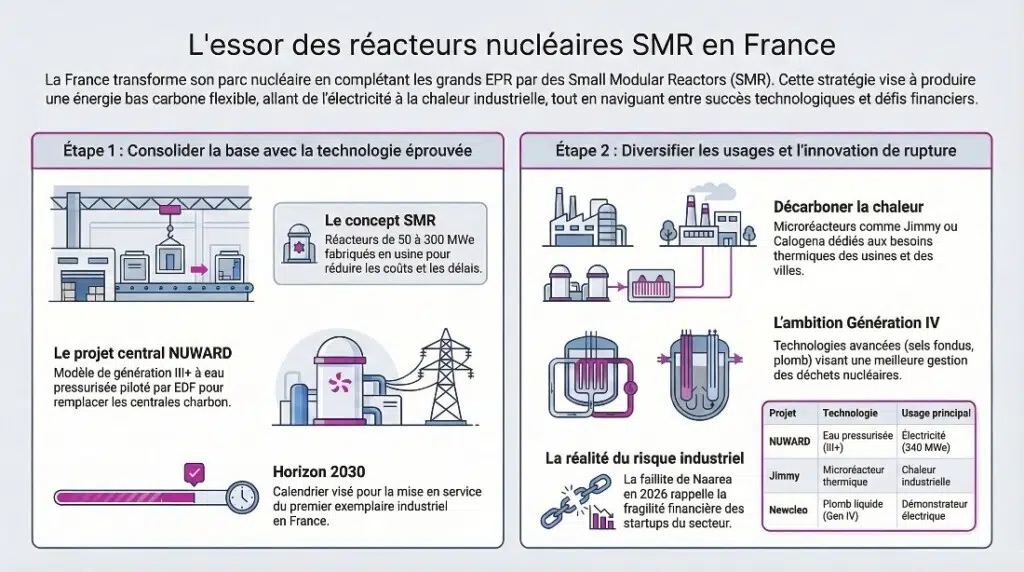 L'essor des réacteurs SMR en France en 2026