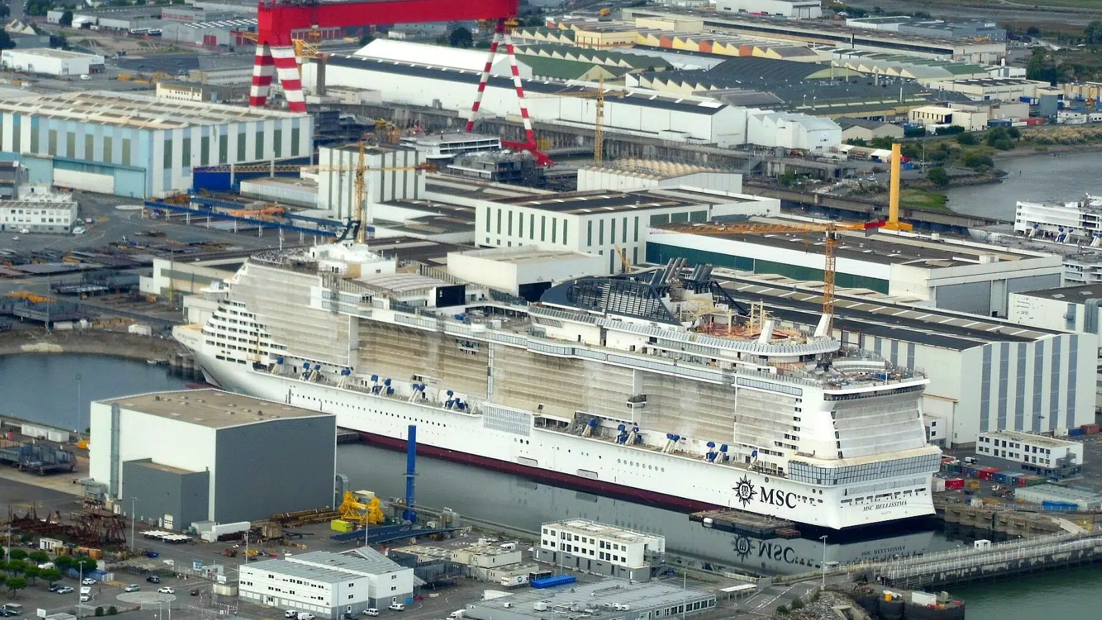 Le troisième plus grand chantier naval du monde pour les paquebots est en France et va beaucoup apprécier l'expansion folle de la flotte mondiale d'ici 2028