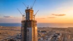 Le plus grand immeuble du monde vient de dépasser le 95e étage ! Quand il sera fini il en comptera 167 pour 1 008 mètres de haut : la tour de Djeddah