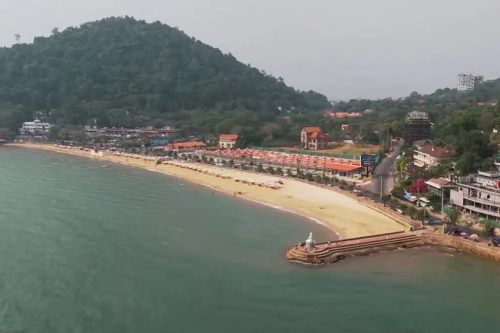 Kep sur Mer vue depuis un drone