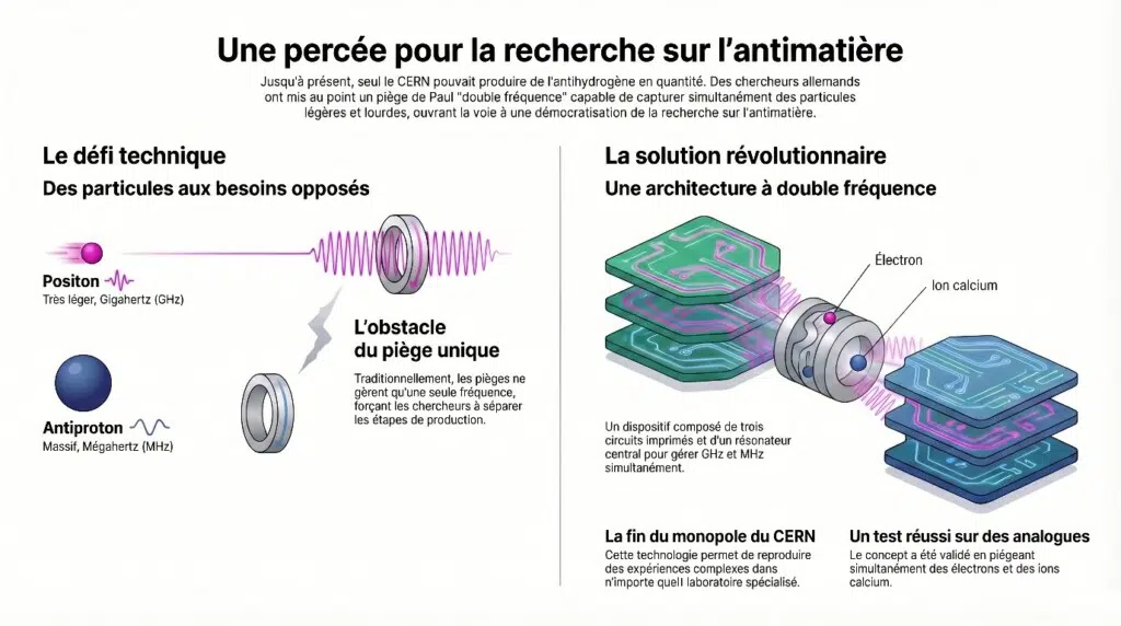 Comprendre la percée pour allemande pour la création d'antimatière