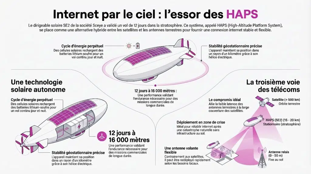 Comprendre Internet par HAPS en un coup d'oeil