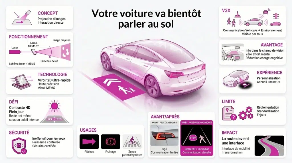 Comprendre le miroir MEMS 2D (Micro-Électro-Mécanique) de Valeo en un coup d'oeil