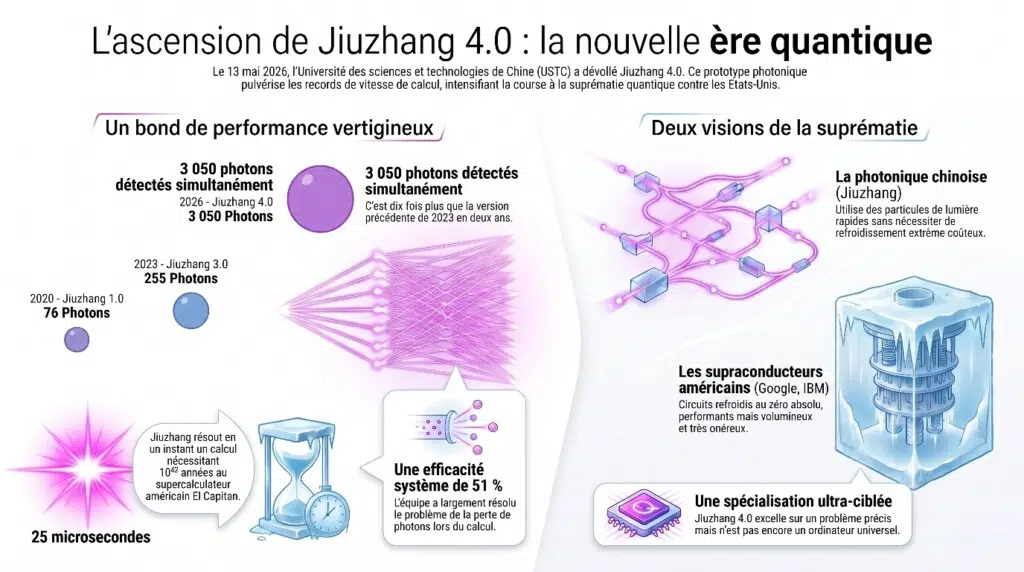 Résumé en un coup d'oeil sur le Jiuzhang 4.0