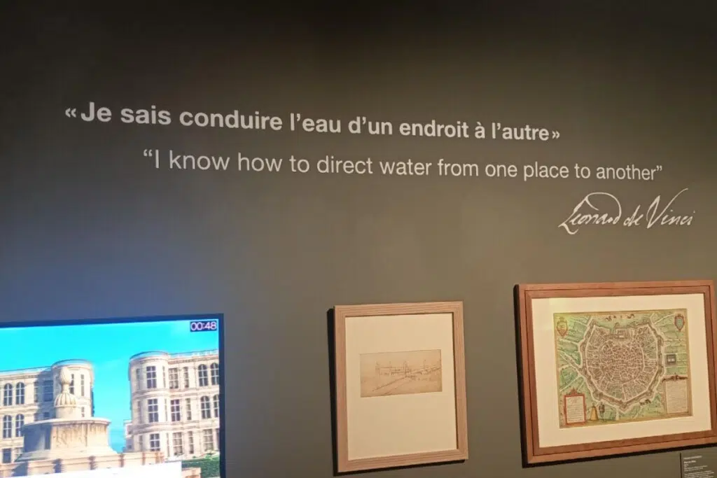 « Je sais comment conduire l'eau d'un endroit à un autre. »