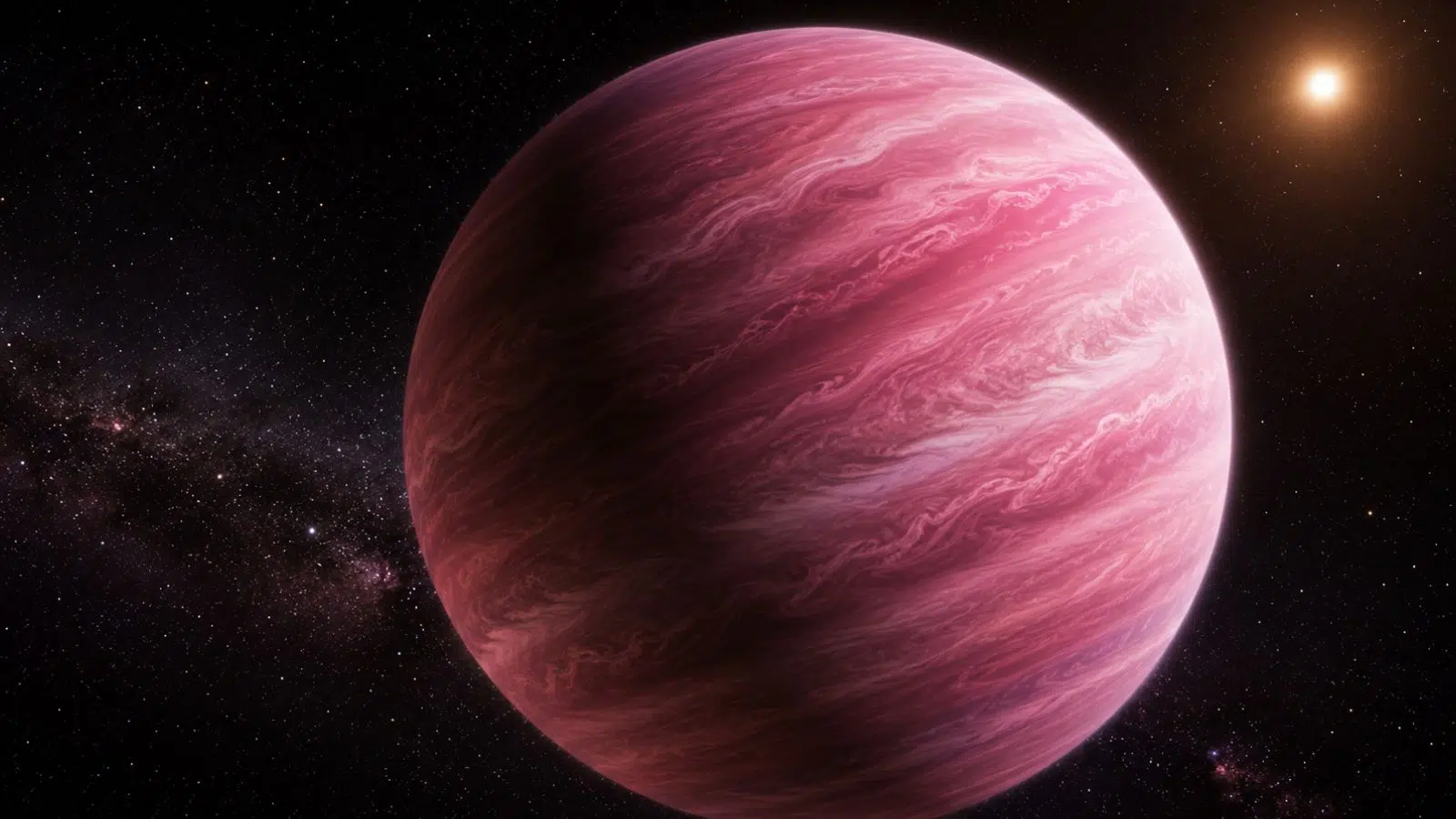 Surnommé la « planète rose », cet astre résistait depuis plus de 13 ans aux scientifiques avant que le télescope James-Webb ne l'analyse en deux heures