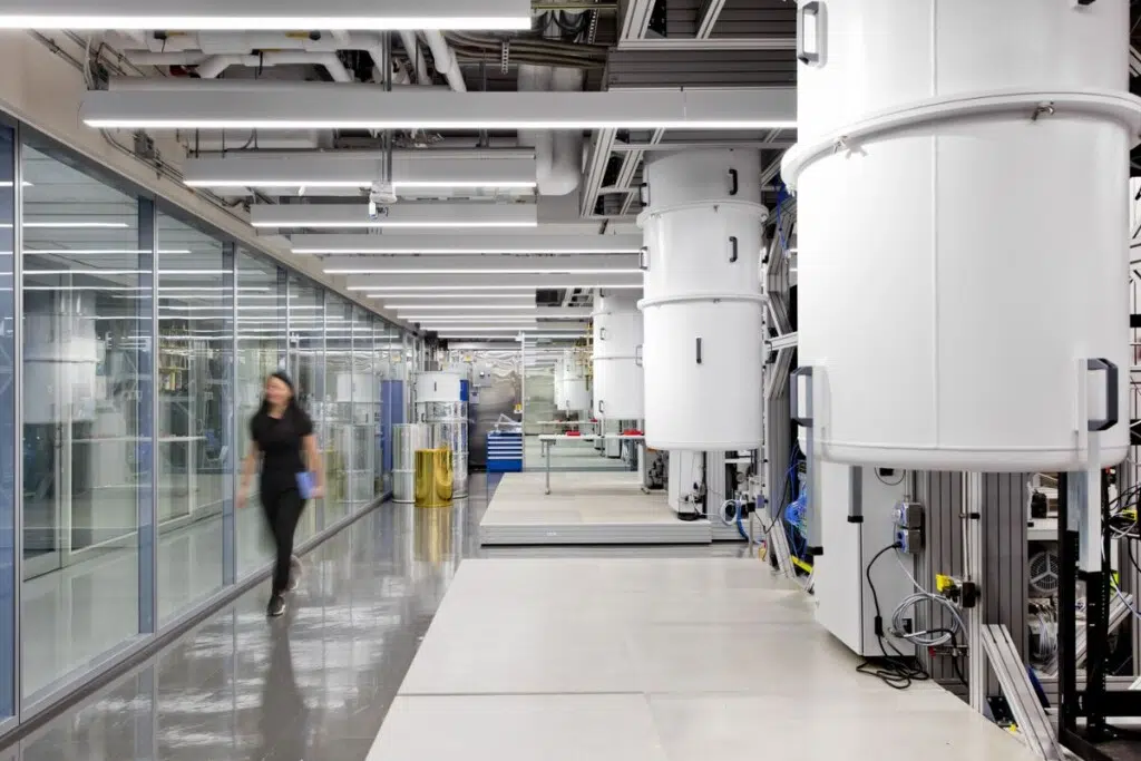 Laboratoire IBM Quantum à Yorktown Heights, New York.