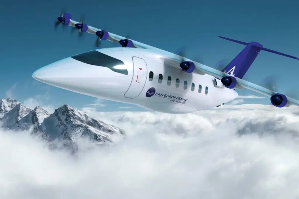 L'Electric Regional Aircraft promet un avion hybride réduisant les émissions de CO² jusqu'à 80% par rapport aux propulsions thermiques.