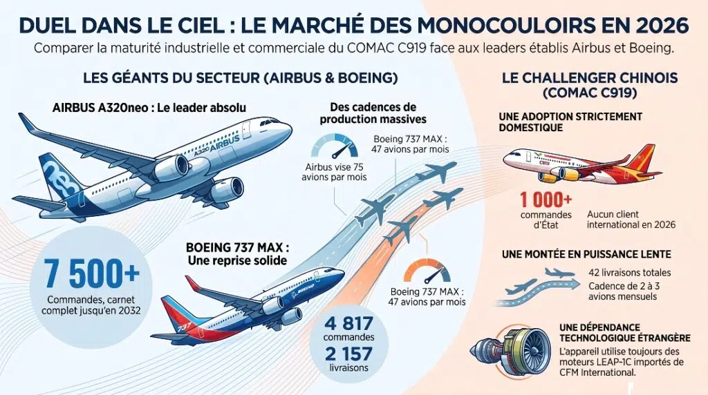 Marché des avions monocouloirs 2026