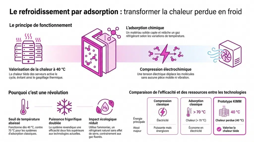 Refroidissement par adsorption innovant