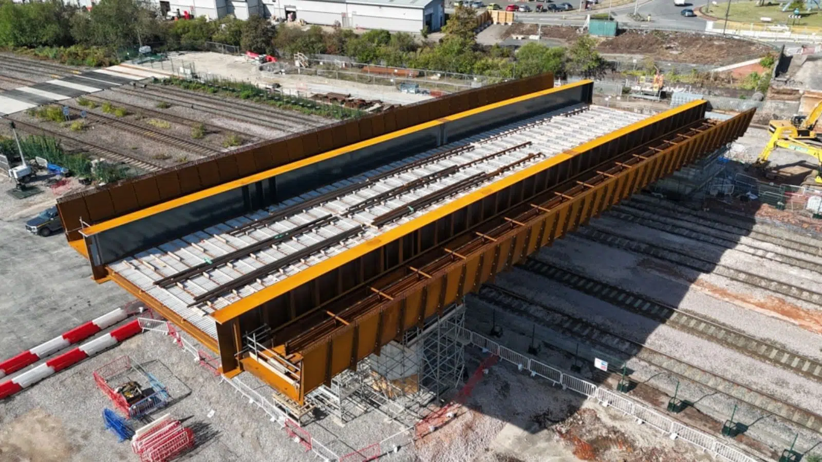 Paradoxe à l'anglaise : ce magnifique pont sera fini probablement dix ans avant le train qui est censé passer en dessous pour le HS2