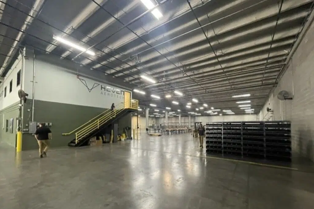 Heven annonce avoir ouvert son usine de la côte-est en 90 jours.
