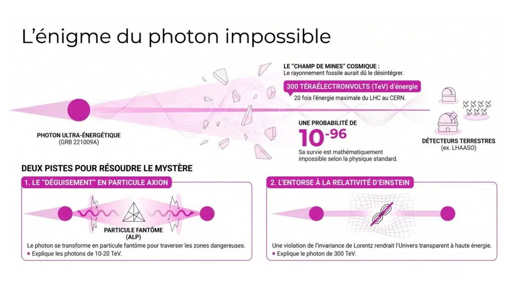 L'énigme du photon impossible de GRB 221009A