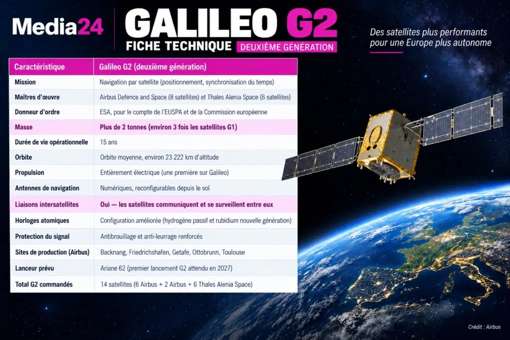Fiche technique Galileo G2
