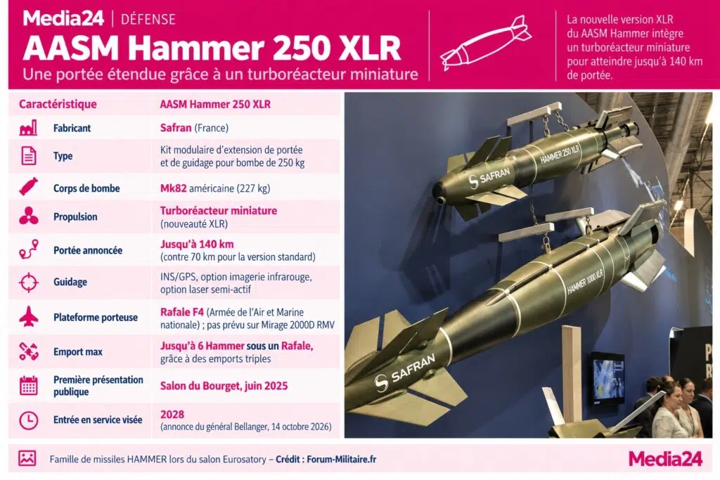 Fiche technique système HAMMER de Safran