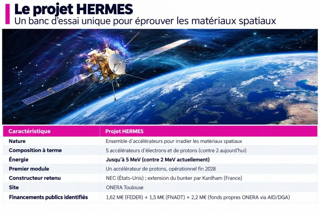 Projet HERMES ONERA
