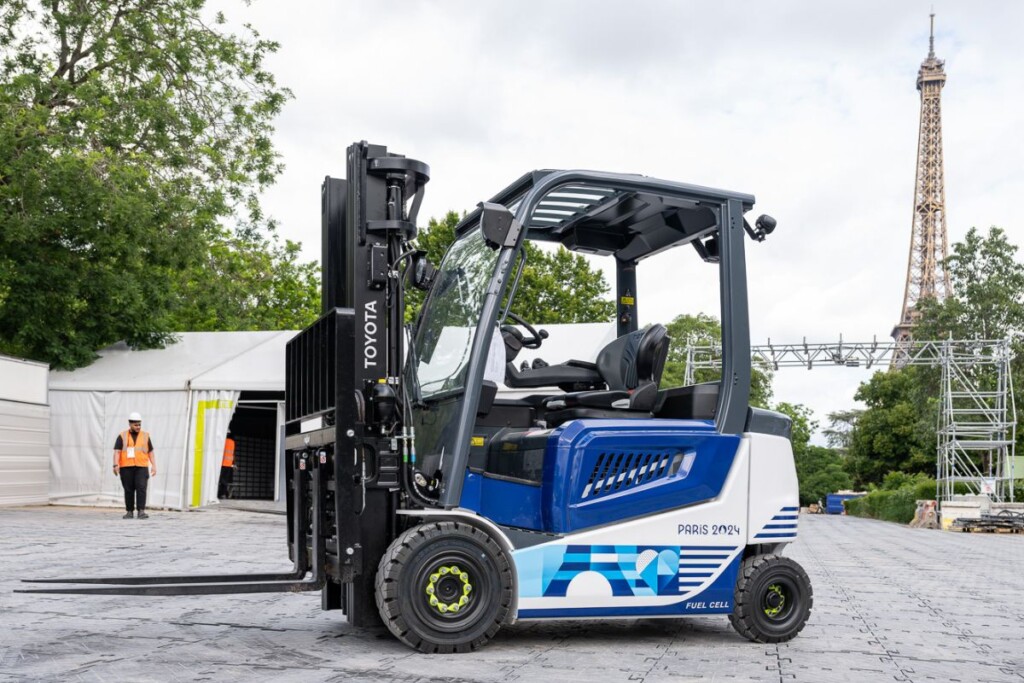 Toyota a introduit plus de 250 nouvelles machines pour Paris 2024.