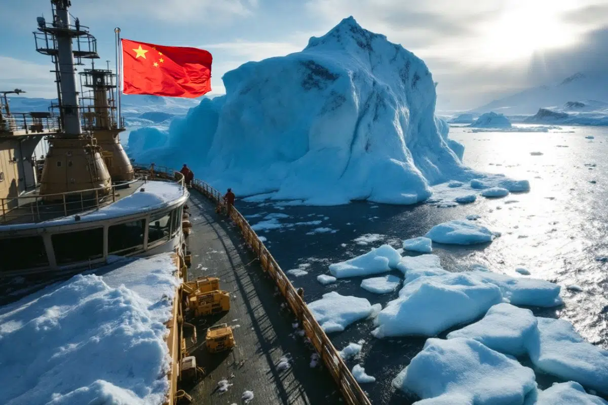 La Chine part à la conquête du Pôle Nord avec ce géant des glaces record de 58 000 tonnes capable d'affronter tous les périls de la banquise La Chine part à la conquête du Pôle Nord avec ce géant des glaces record de 58 000 tonnes capable d'affronter tous les périls de la banquise