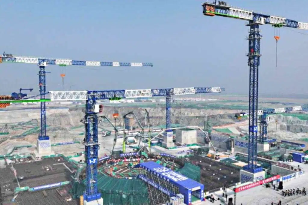 Chantier de Xuwei (crédit : CNNP)