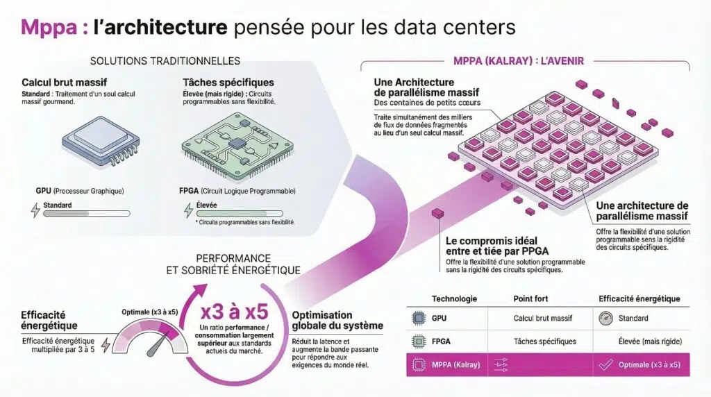 Architecture Mppa pour data centers
