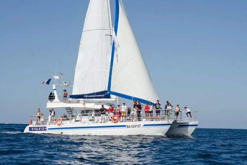 Le catamaran Atalaya.