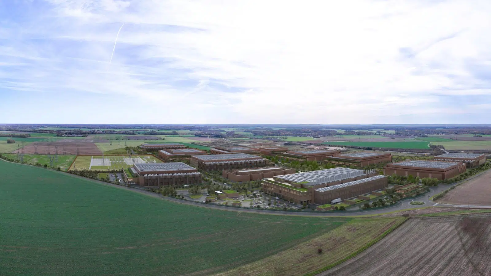 Ce village français de 600 habitants va bientôt recevoir l'équivalent d'un réacteur nucléaire EPR en électricité pour alimenter le plus grande datacenter d'Europe