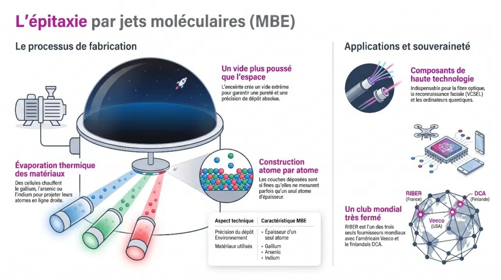L'épitaxie par jets moléculaires