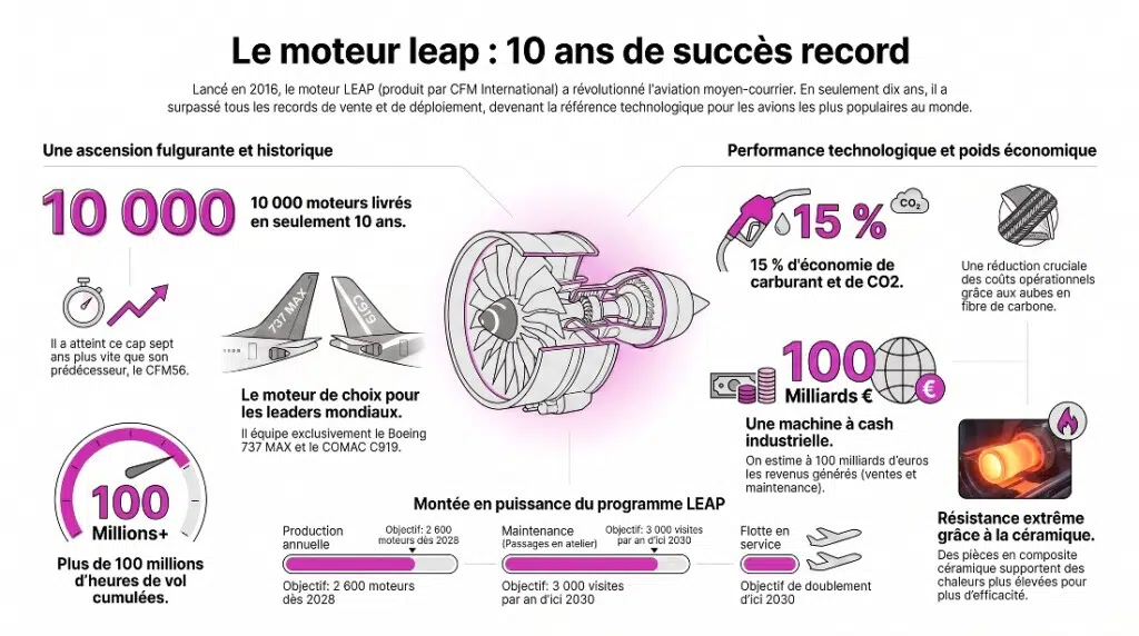 LEAP en quelques chiffres