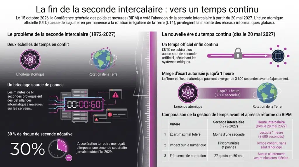 Fin de la seconde intercalaire